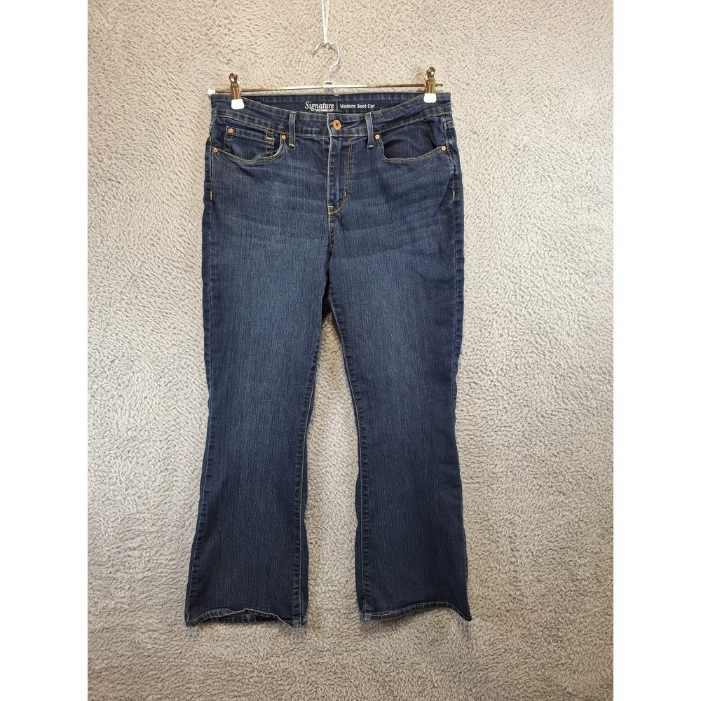 Signature by Levi Strauss Jeans Womens‎ 12S (Fits W32xL28) Blue Modern Boot Cut